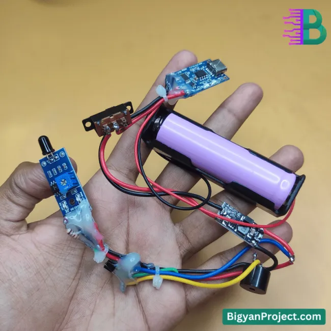 Flame Sensor Fire Alarm Project - Buy DIY Science Project Bangladesh