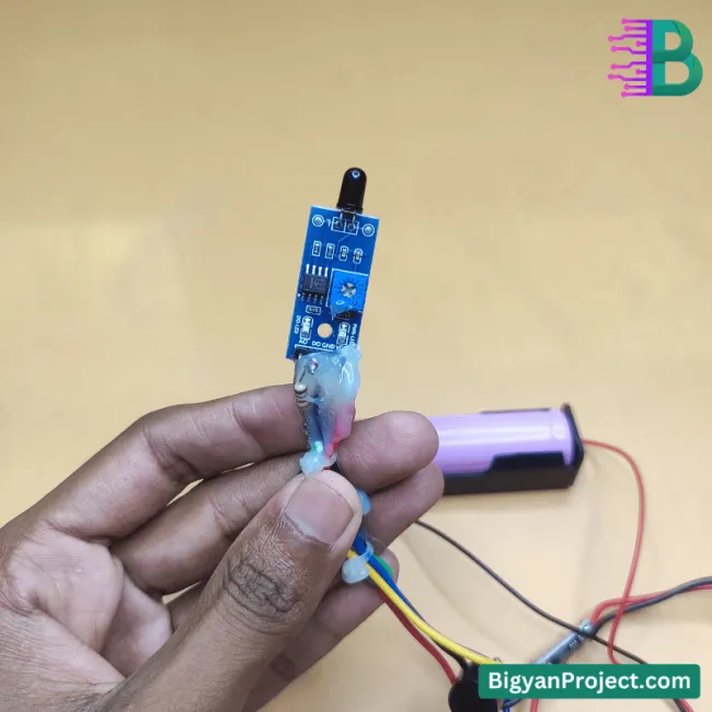 Flame Sensor Fire Alarm Project - Buy DIY Science Project Bangladesh