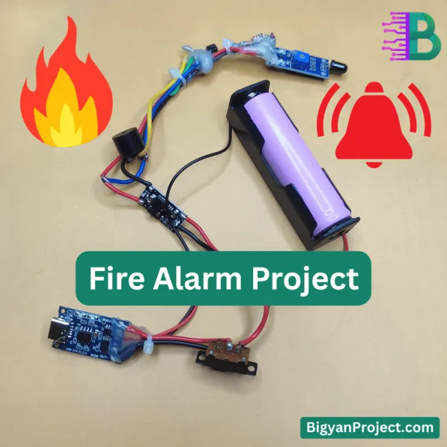 Flame Sensor Fire Alarm Project - Buy DIY Science Project Bangladesh