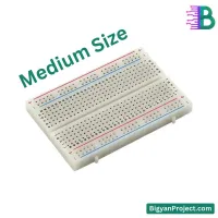 Breadboard 400-Point - Buy Half Size Solderless White for DIY Projects