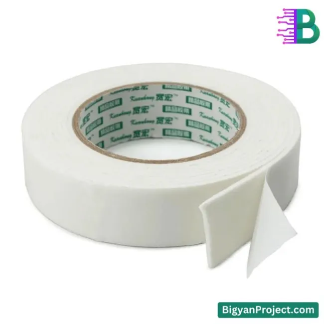 Double-Sided Foam Tape 1" - Buy Heavy Duty White Adhesive