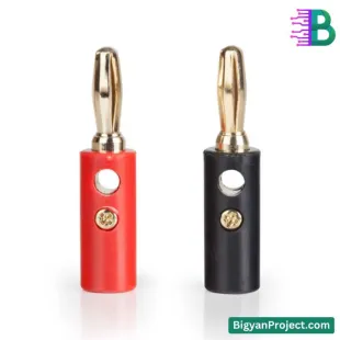 Banana Plugs 4mm - Buy Screw-Type Speaker Connectors Pair