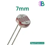 LDR 7mm লাইট সেন্সর মডিউল স্মার্ট অটোমেশন ও নিরাপত্তার জন্য