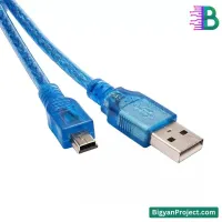 Arduino Nano USB Cable - Buy Mini-B 30cm for Projects