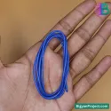 1.6mm Slim 22AWG Cable - 1 Meter for DIY Electronics & Science Projects
 Color-Blue
