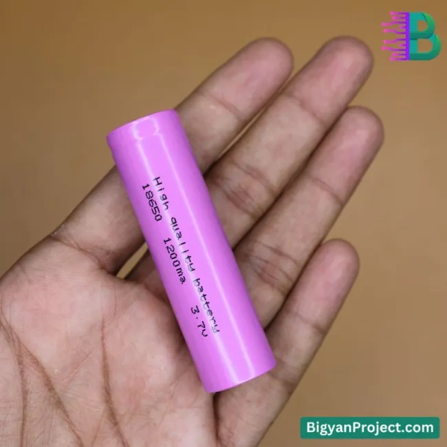 18650 Rechargeable Li-Ion Battery 3.7V | Science Projects in BD