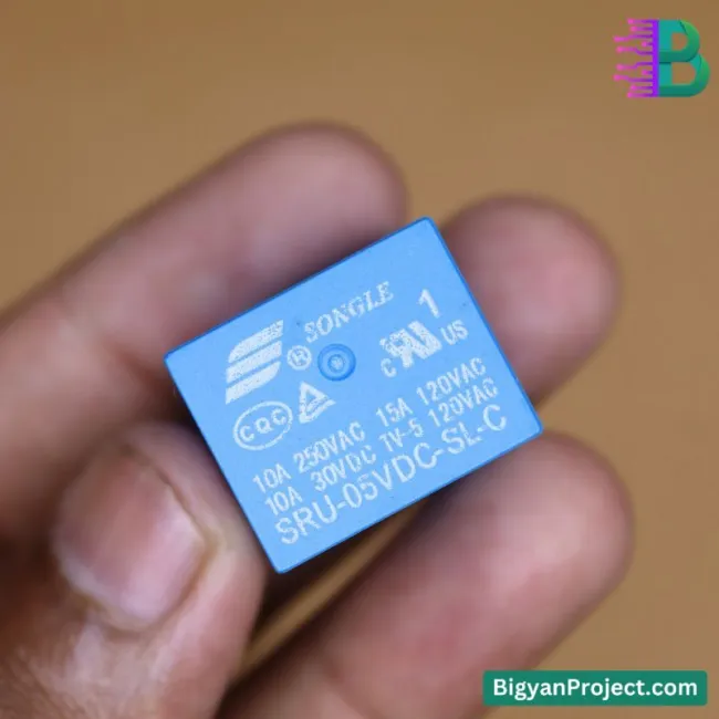 Buy 5V 10A 5-Pin Relay for High-Current Applications in Bangladesh