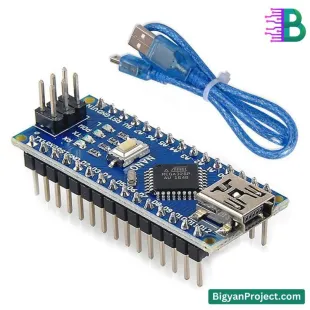 Arduino Nano R3 ATmega328 Development Board for Robotics Projects