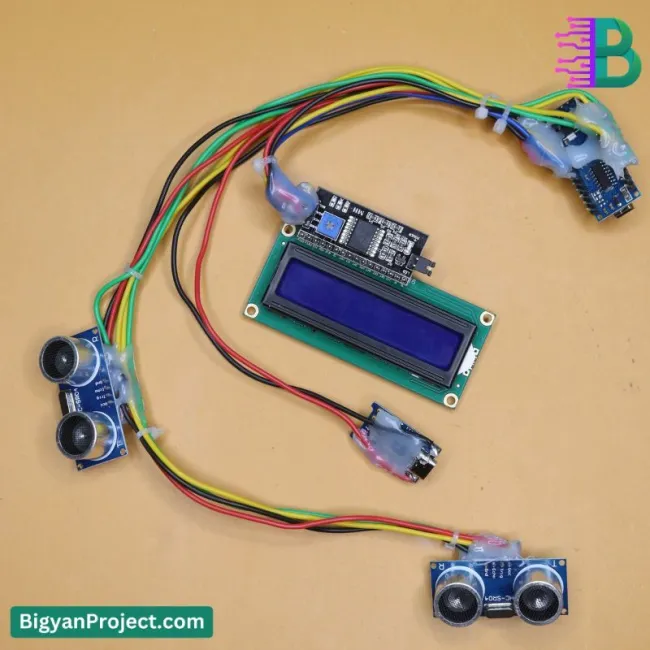 Entry Exit Counter with Ultrasonic Sensor | Buy Project