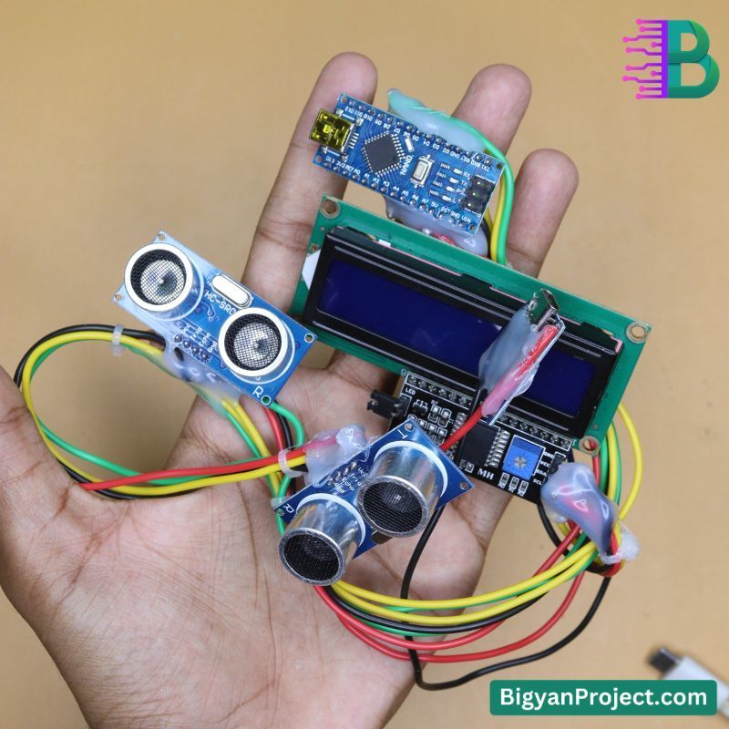 Entry Exit Counter with Ultrasonic Sensor | Buy Project