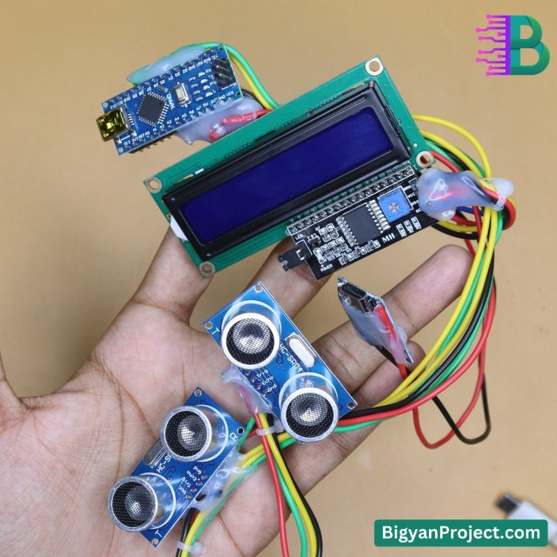 Entry Exit Counter with Ultrasonic Sensor | Buy Project