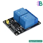 5V 2 Channel Relay Module with Optocoupler Buy Now