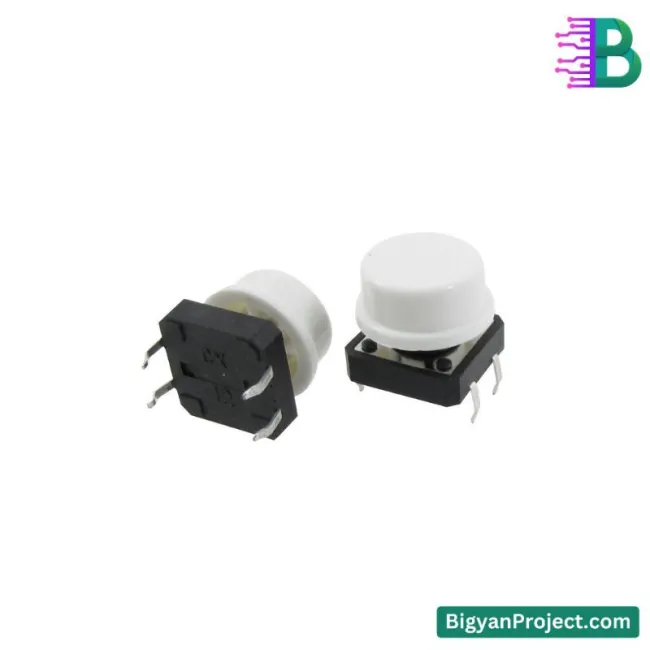 Tactile Push Button Switch Buy Online - 12x12x7.3mm