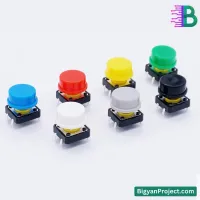 Tactile Push Button Switch Buy Online - 12x12x7.3mm