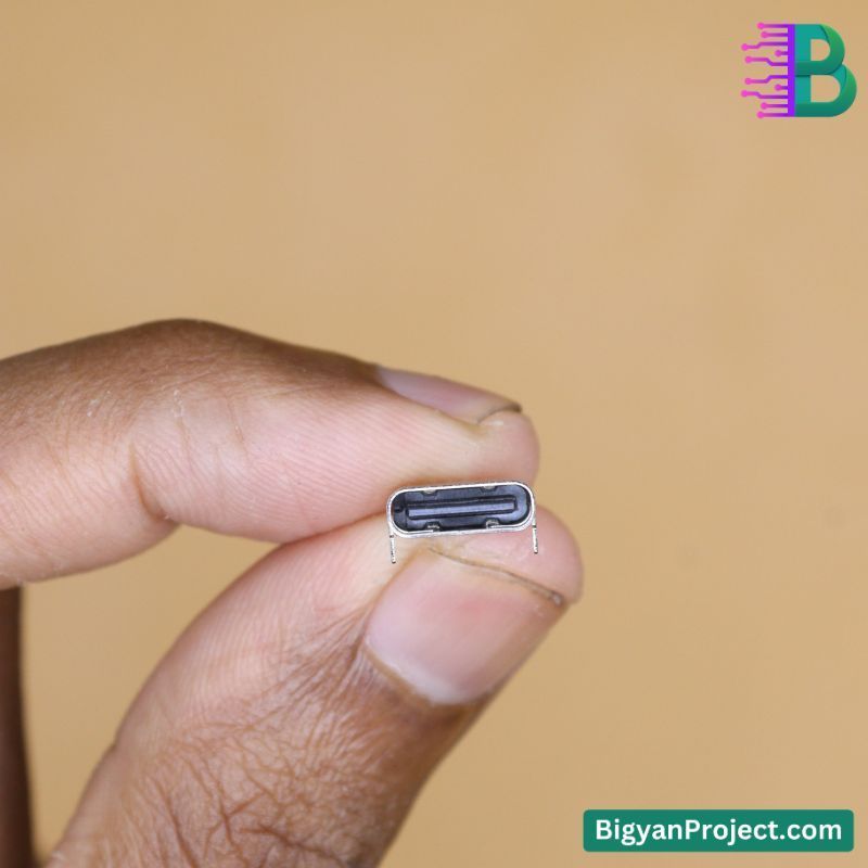 2 Pin USB Type-C Charging Port Connector