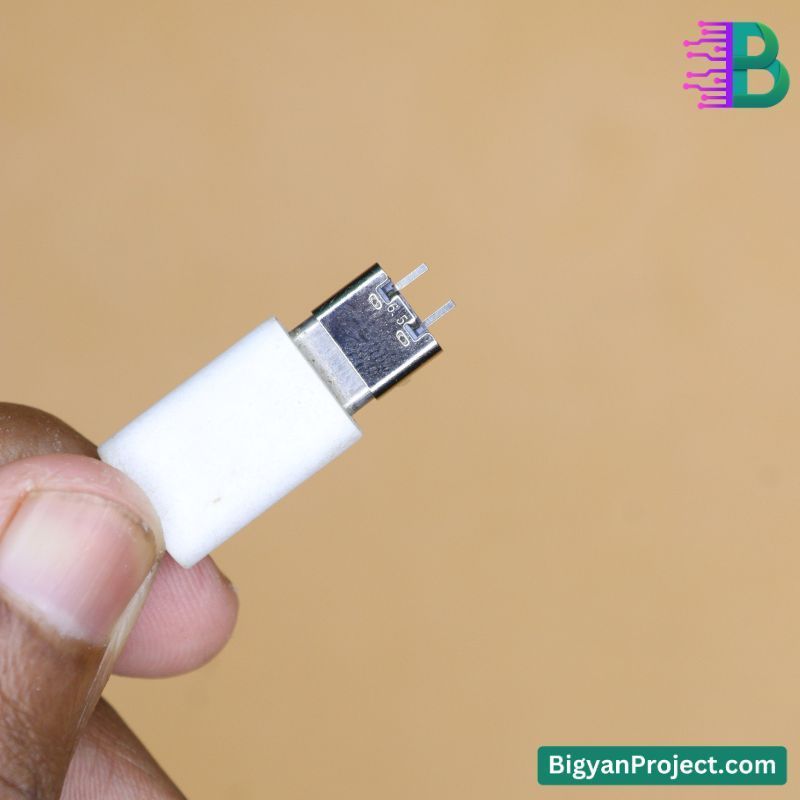 2 Pin USB Type-C Charging Port Connector