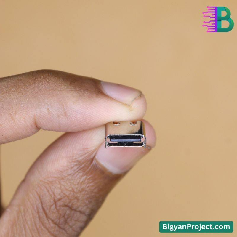 2 Pin USB Type-C Charging Port Connector