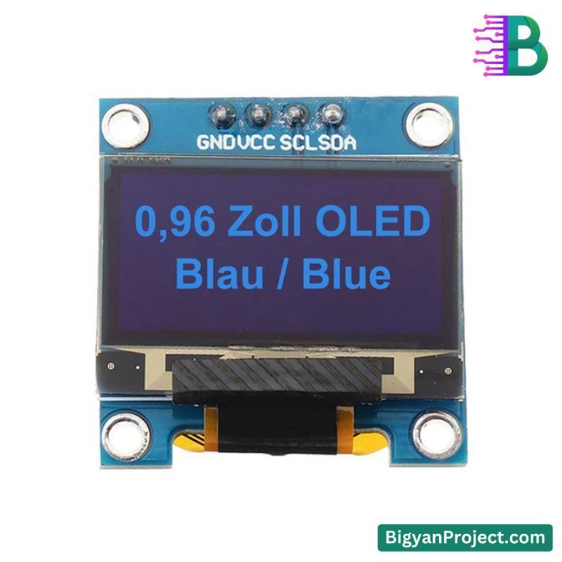 ০.৯৬ ইঞ্চি I2C OLED ডিসপ্লে মডিউল Arduino এর জন্য কিনুন