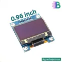 0.96 Inch Blue OLED Display Module I2C for Arduino