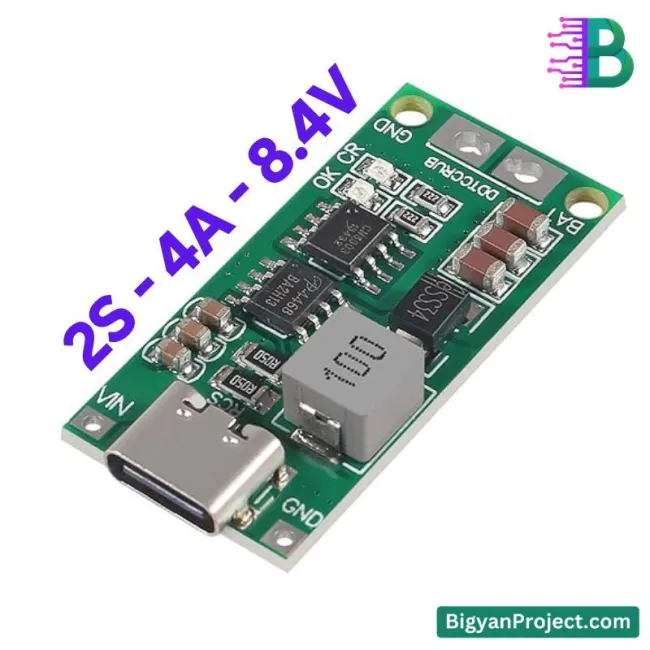 Type-C 2S 8.4V 4A Lithium Battery Charger Buy Now