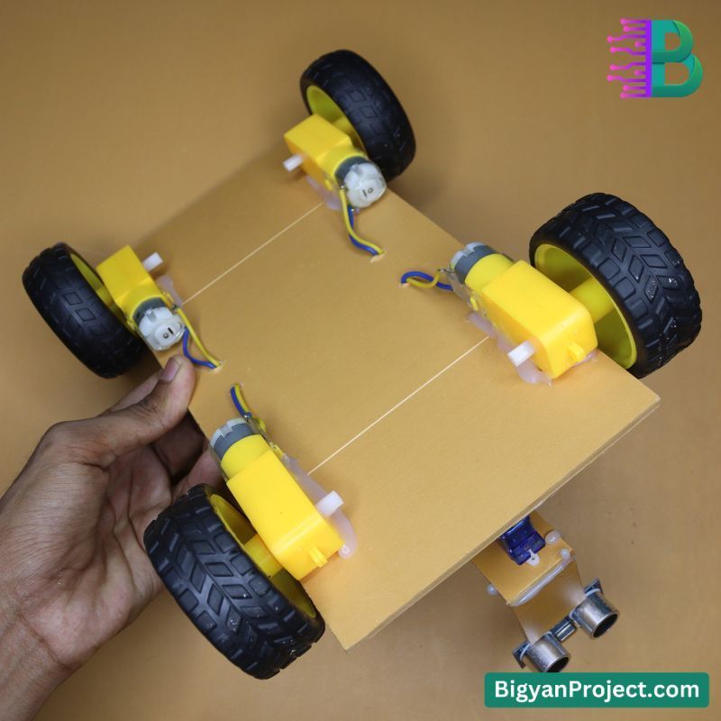 Bluetooth Controlled Robot Car with Voice Command & Object Detection