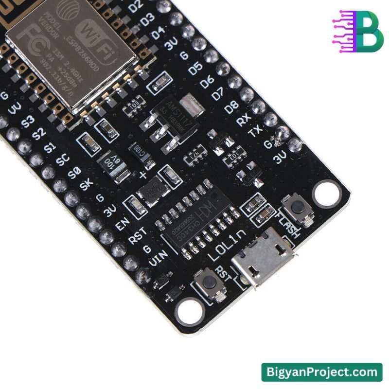 NodeMCU V3 ESP8266 WiFi Board with CH340 - ESP-12E
