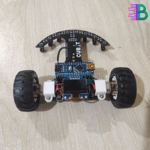 8 Array Line Follower Robot with PID Control - Science Project