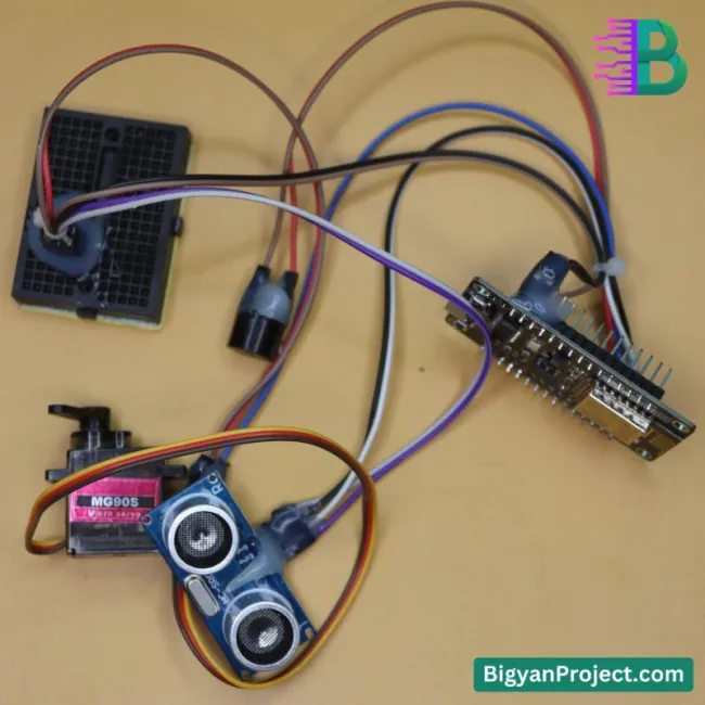 Buy Smart Auto Door Lock – Ultrasonic Sensor & App Control