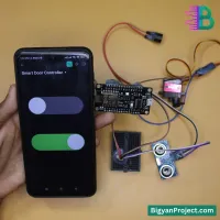 Buy Smart Auto Door Lock – Ultrasonic Sensor & App Control