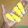 100 RPM 3-6V DC Dual Shaft Motor for Robotics & DIY Projects