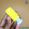100 RPM 3-6V DC Dual Shaft Motor for Robotics & DIY Projects