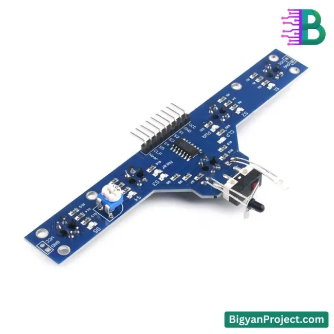 IR Line Sensor 5 Array with Limit Switch for Robot