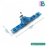 IR Line Sensor 5 Array with Limit Switch for Robot