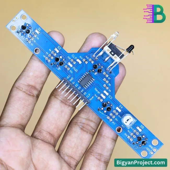 IR Line Sensor 5 Array with Limit Switch for Robot