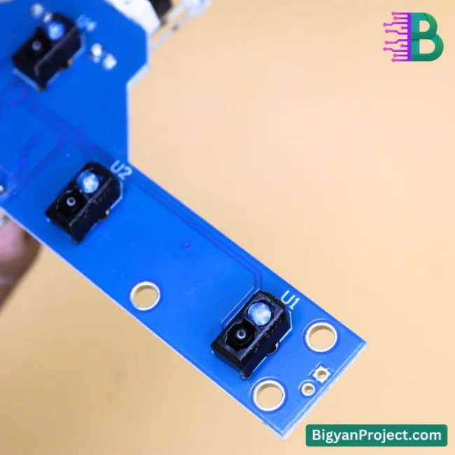 IR Line Sensor 5 Array with Limit Switch for Robot