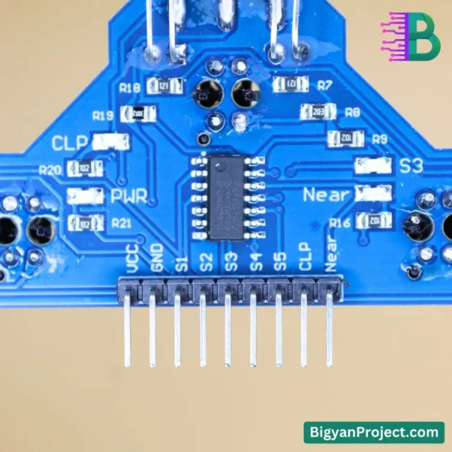 IR Line Sensor 5 Array with Limit Switch for Robot
