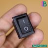 3 Pin SPDT Rocker Switch On Off On AC 6A 250V
