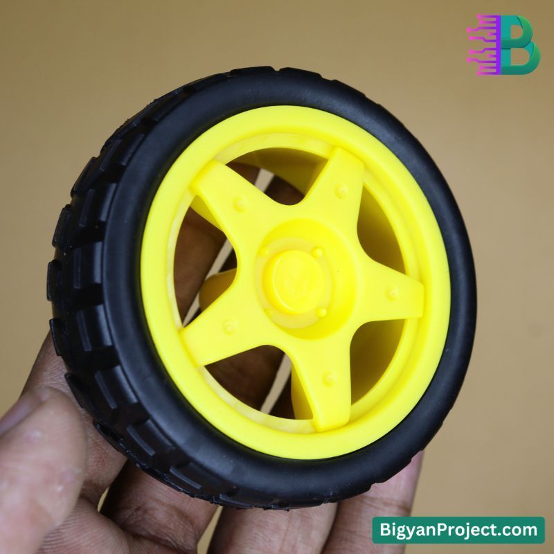 4-Wheel Robotic Car Chassis Kit – BO Motor & Acrylic