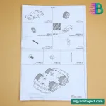 4-Wheel Robotic Car Chassis Kit – BO Motor & Acrylic