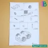 4-Wheel Robotic Car Chassis Kit – BO Motor & Acrylic