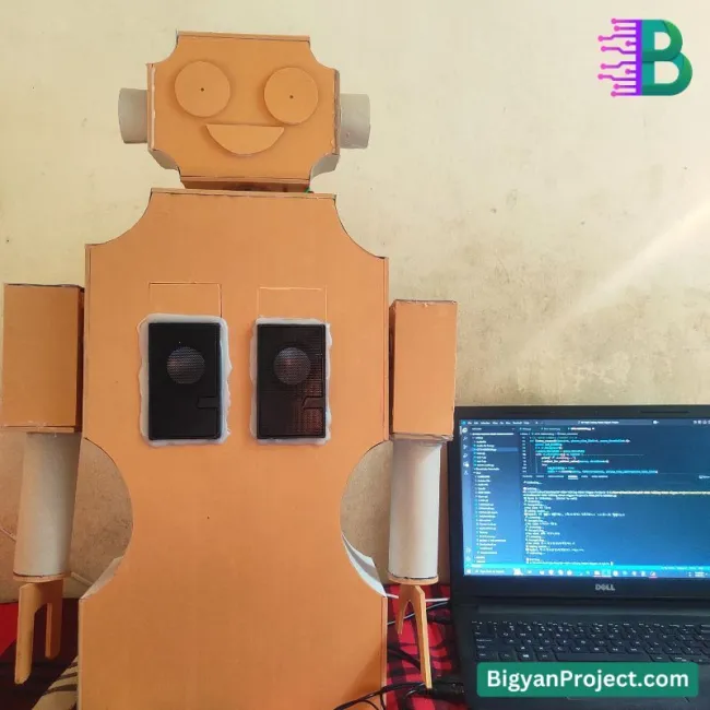 Talking Human Robot Project with AI and Voice Control