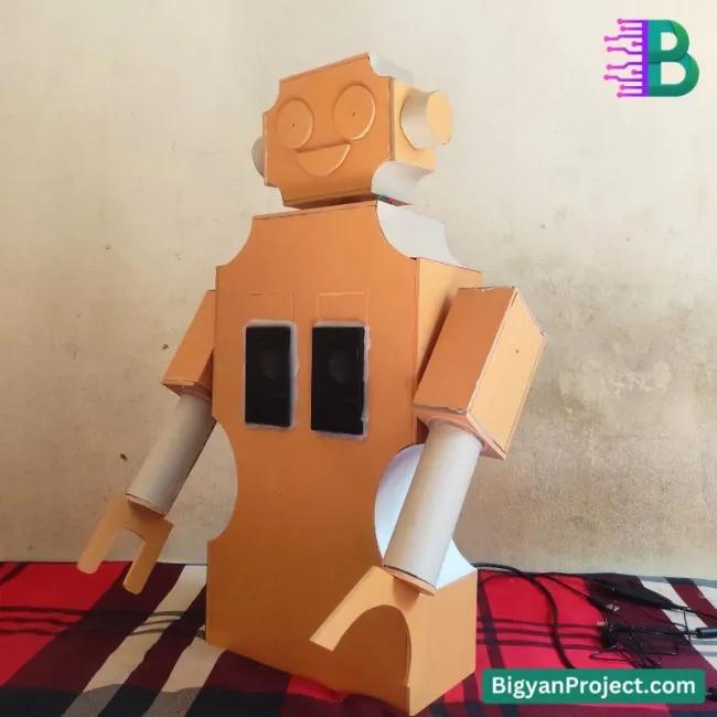 Talking Human Robot Project with AI and Voice Control