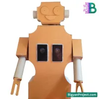 Talking Human Robot Project with AI and Voice Control