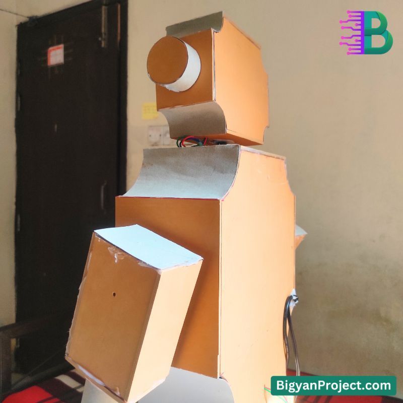 Talking Human Robot Project with AI and Voice Control