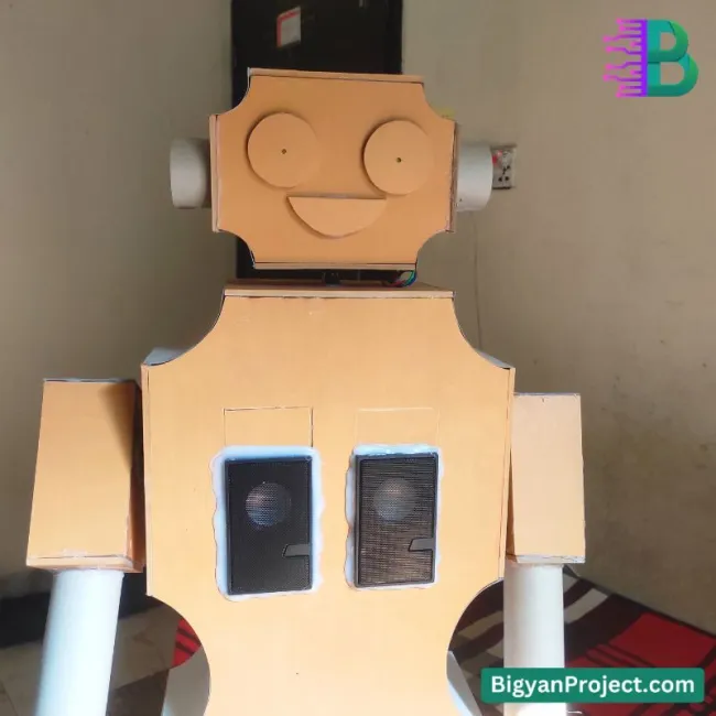 Talking Human Robot Project with AI and Voice Control