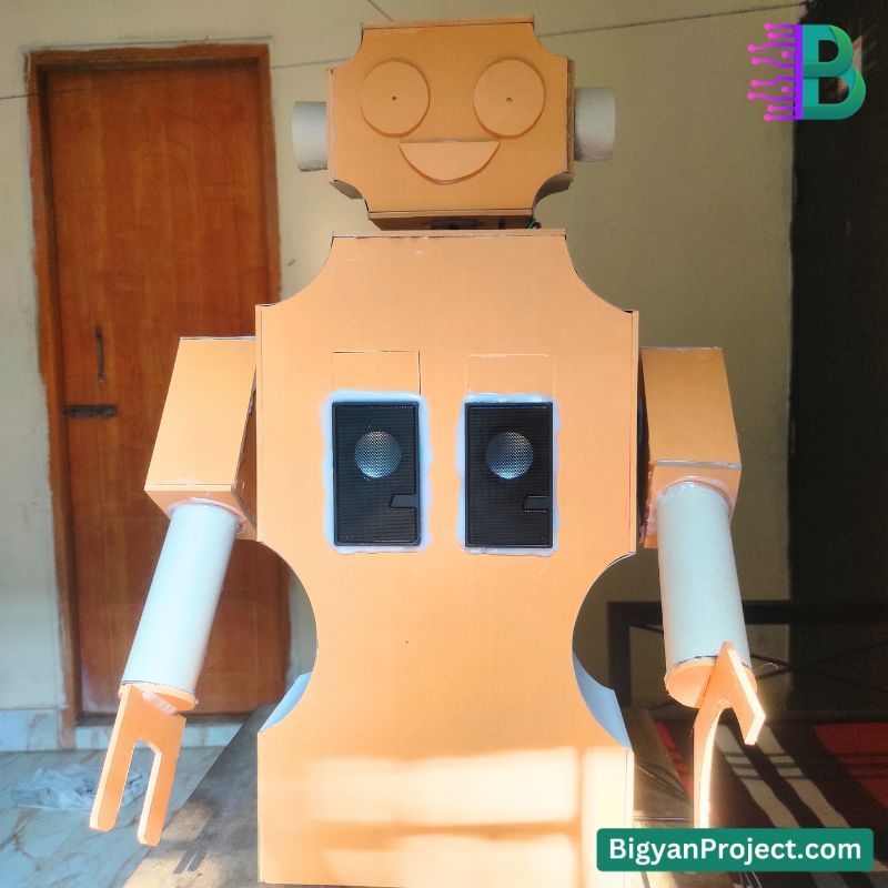 Talking Human Robot Project with AI and Voice Control