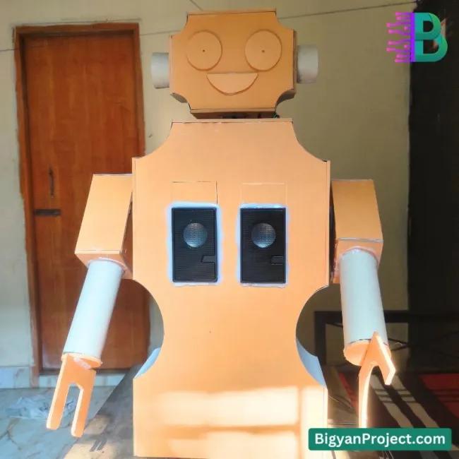 Talking Human Robot Project with AI and Voice Control