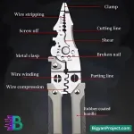 Multi-Function Wire Stripper and Cutter Tool | Buy Now in BD