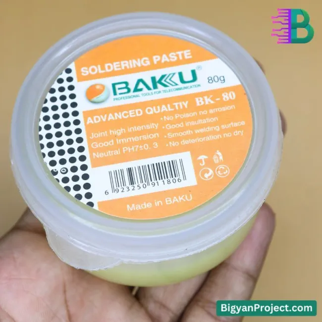 Rosin Flux Paste BAKU BK-80 Buy for Soldering Works