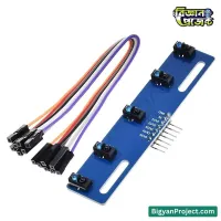 5-Channel TCRT5000 IR Line Tracking Sensor Module